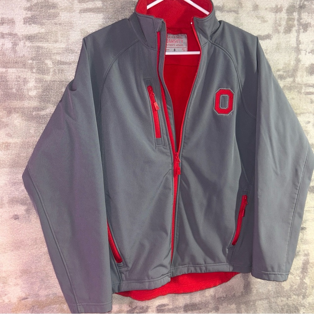 Gray And Red Performance Jacket - image 2